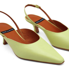 ÁNGEL ALARCÒN SLINGBACK 26019 VERDE ACIDO