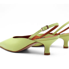ÁNGEL ALARCÒN SLINGBACK 26019 VERDE ACIDO