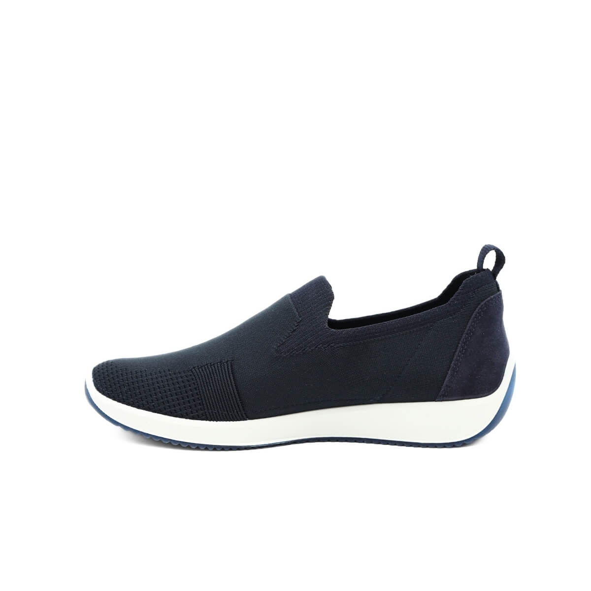 ARA SLIPON 54042 02 TESSUTO BLU