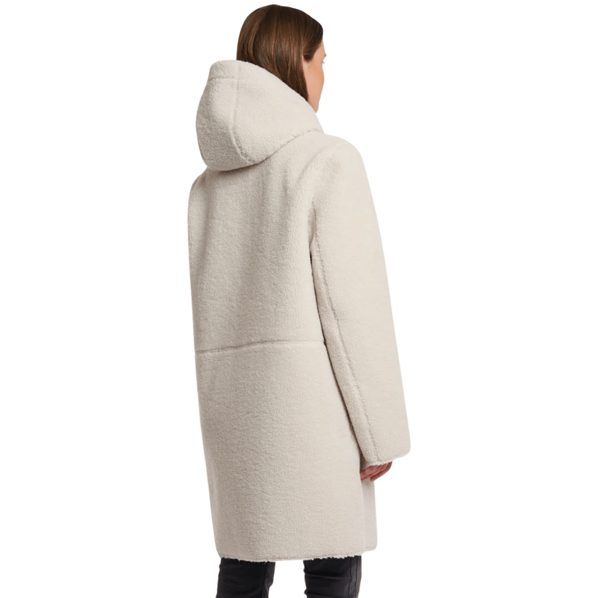 RINO&PELLE CAPPOTTO REVERSIBILE ALINA PANNA