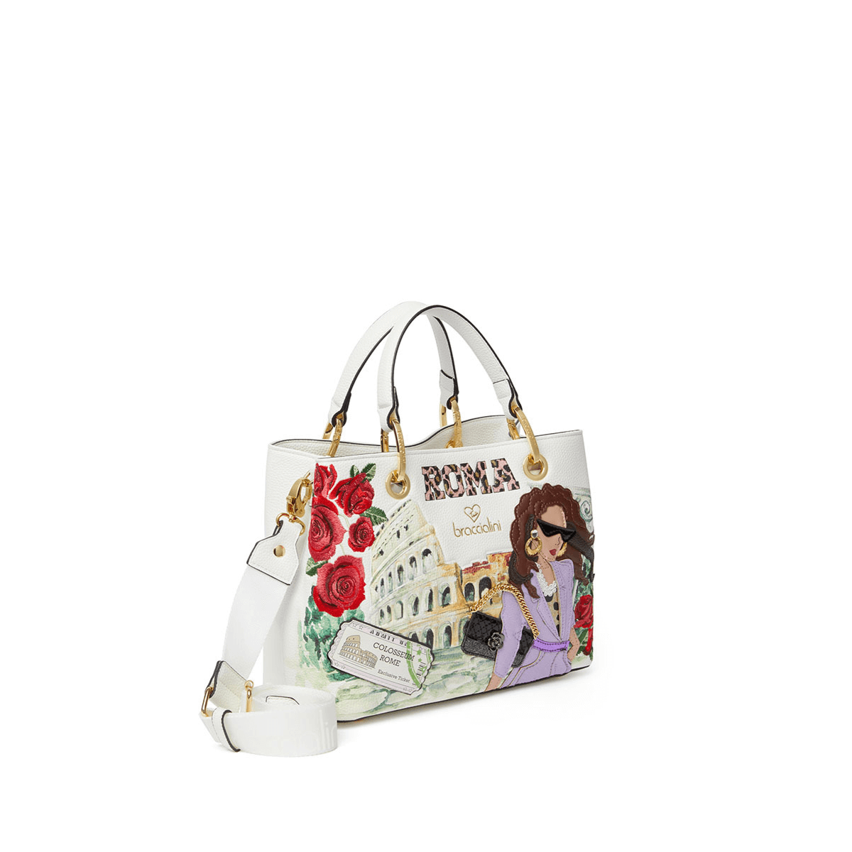 BRACCIALINI BORSA B18160 ROMA
