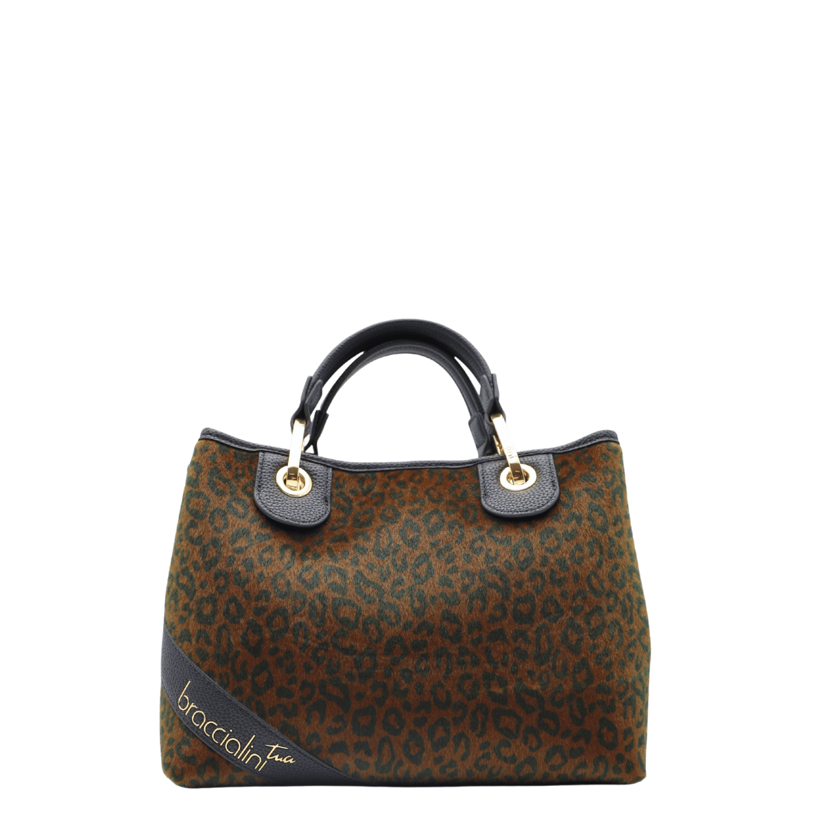 BRACCIALINI BORSA BETH ANIMALIER B18571 MACULATO