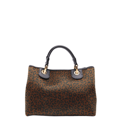 BRACCIALINI BORSA BETH ANIMALIER B18571 MACULATO