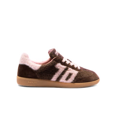 BACK 70 CLOUD MOHAIR M101 SNEAKERS MARRONE ROSA
