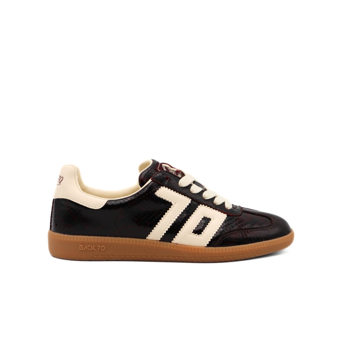 BACK 70 CLOUD SNEAKERS S002 BORDEAUX PITONE