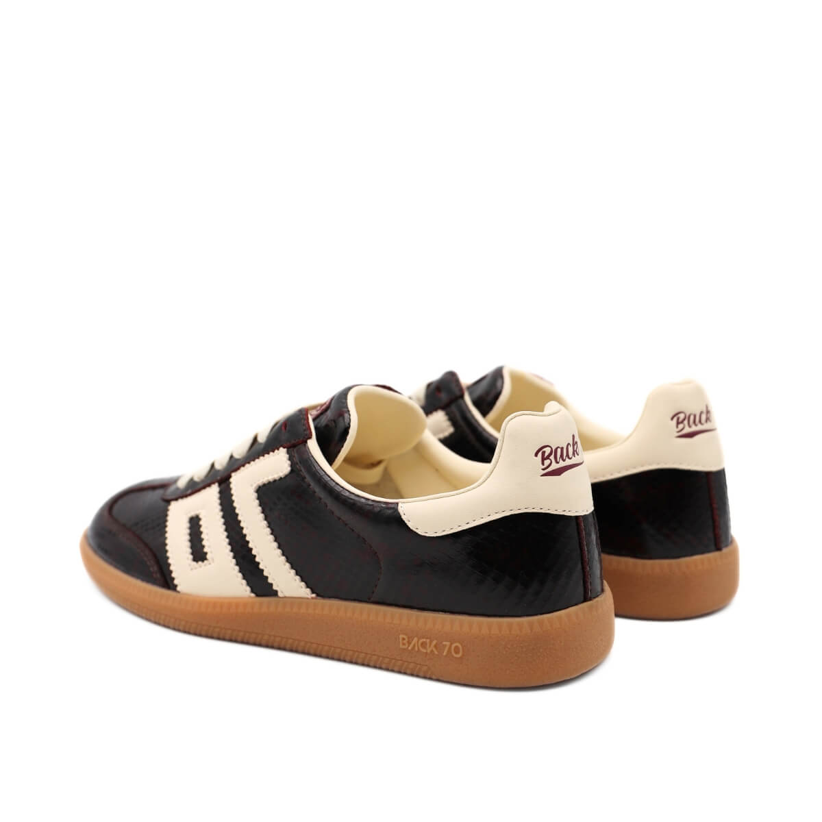 BACK 70 CLOUD SNEAKERS S002 BORDEAUX PITONE
