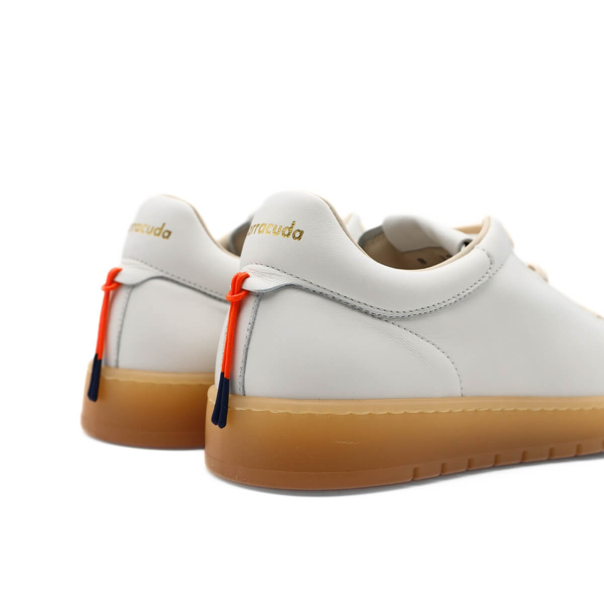 Sneakers Barracuda BU3355 in pelle bianca casual elegante