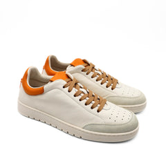 Sneakers Barracuda BU3372 1763 bianche in pelle liscia