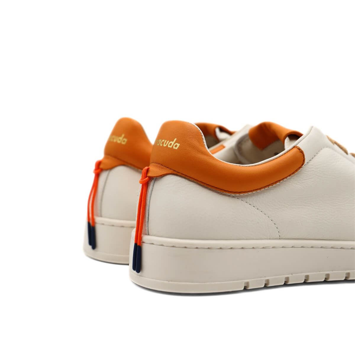 Sneakers Barracuda BU3372 1763 bianche in pelle liscia