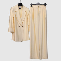 BERNA PANTALONE PALAZZO 263045 BURRO