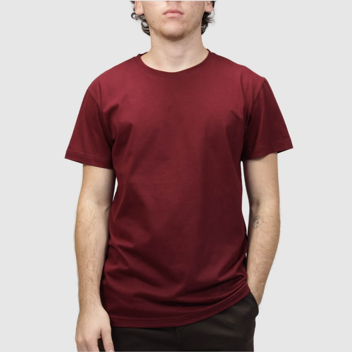 BERNA T-SHIRT 262076 36 BORDEAUX