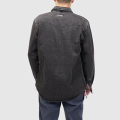 BERNA CAMICIA 262343 GRIGIO DENIM