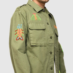 BERNA GIACCA 12826 VERDE MILITARE