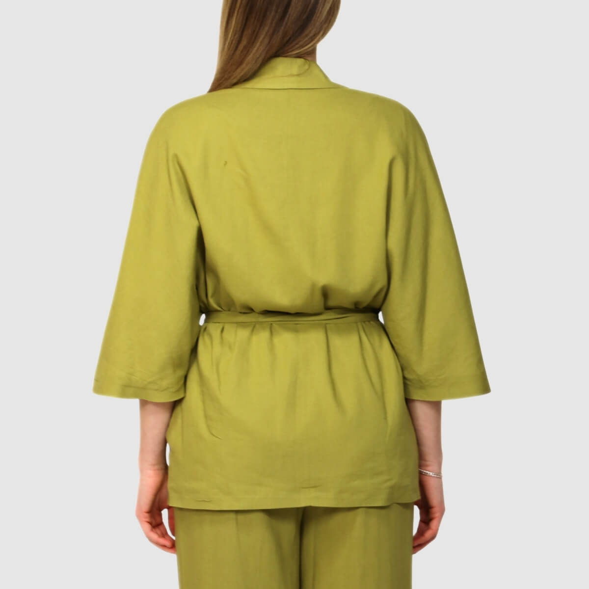 BERNA GIACCA KIMONO 263025 VERDE