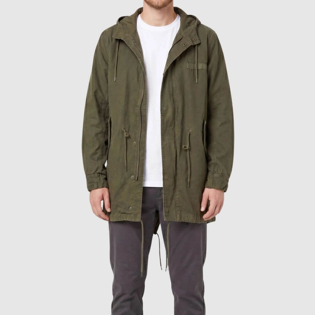 BERNA GIUBBOTTO PARKA 262358 VERDE