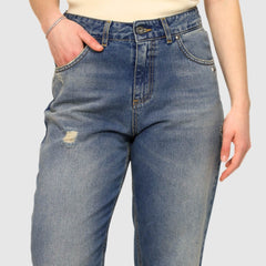 BERNA JEANS MOM FIT 263003 LAVAGGIO MEDIO