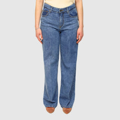 BERNA JEANS WIDE LEG 263004 LAVAGGIO MEDIO