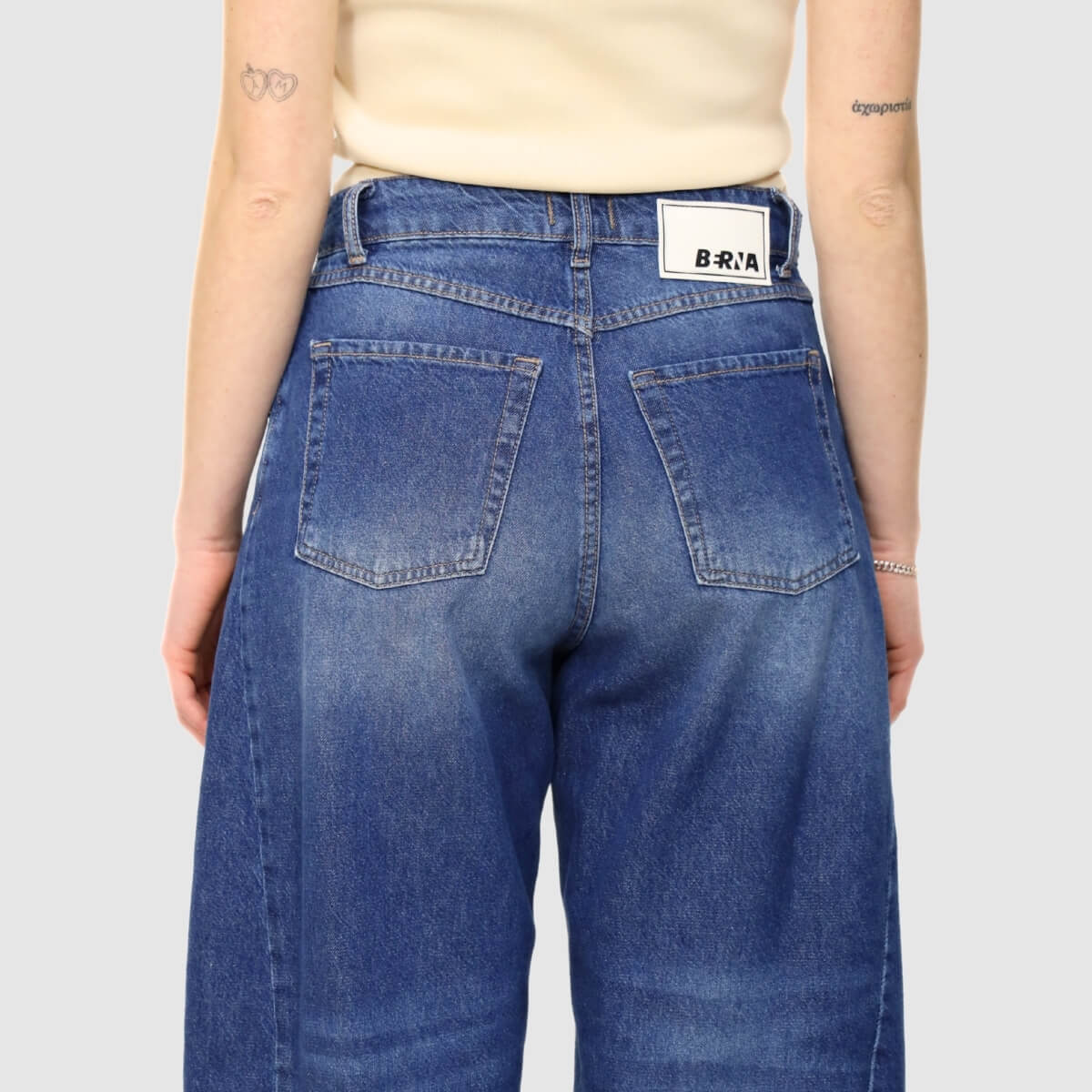 BERNA JEANS BALLOON 263109 BLU