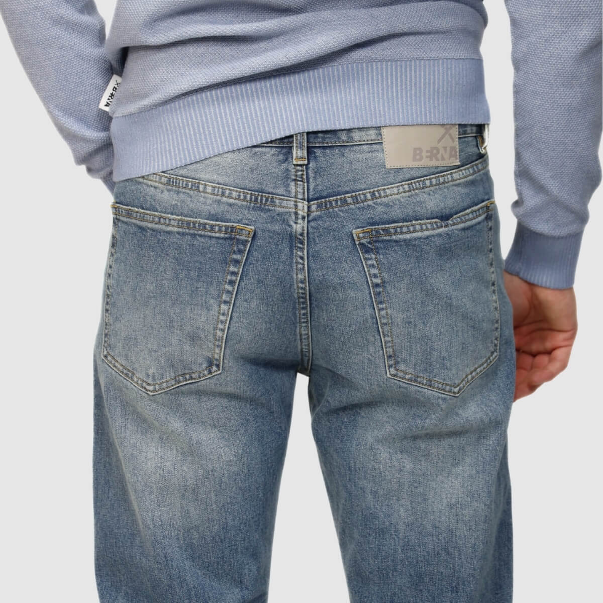 BERNA JEANS M26126630 LAVAGGIO MEDIO