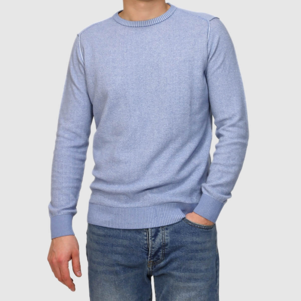 BERNA MAGLIONE 1040360 AZZURRO