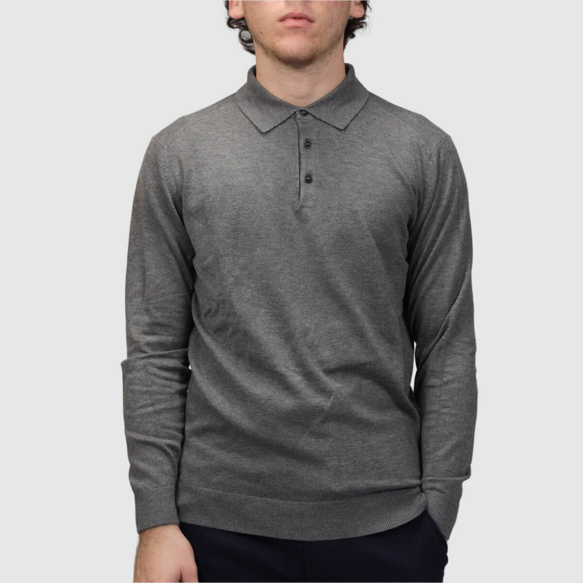 BERNA MAGLIONE 262043 38 GRIGIO