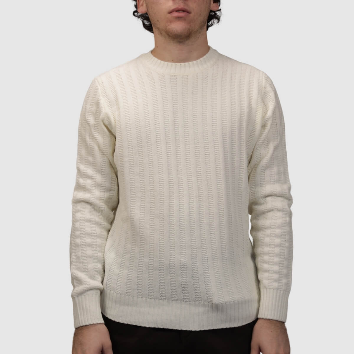 BERNA MAGLIONE 262050 173 BIANCO