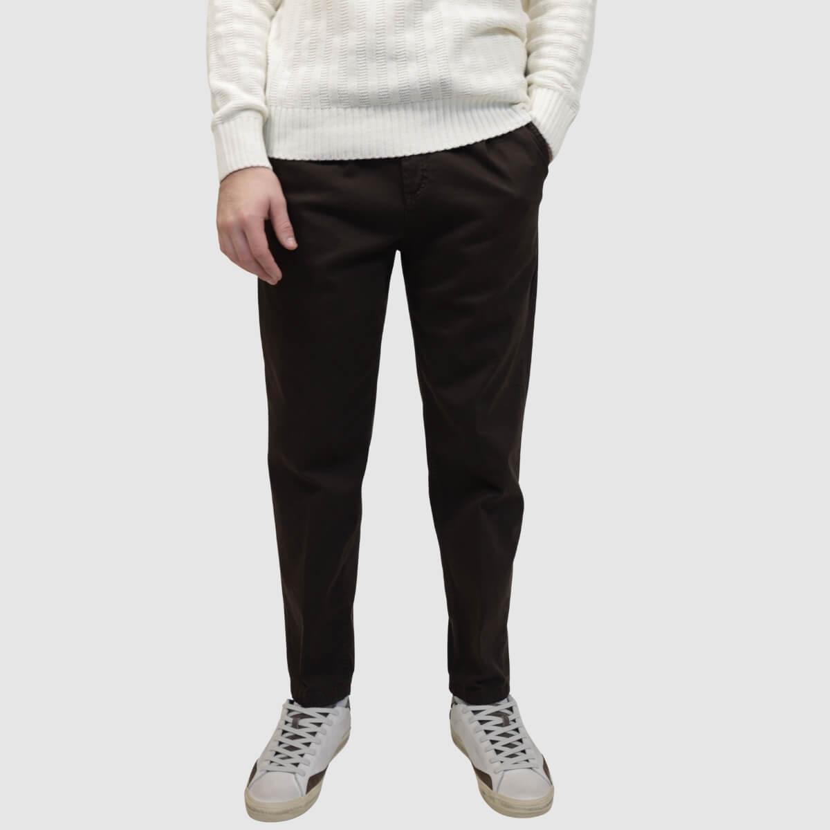 BERNA PANTALONE 262449 156 MARRONE