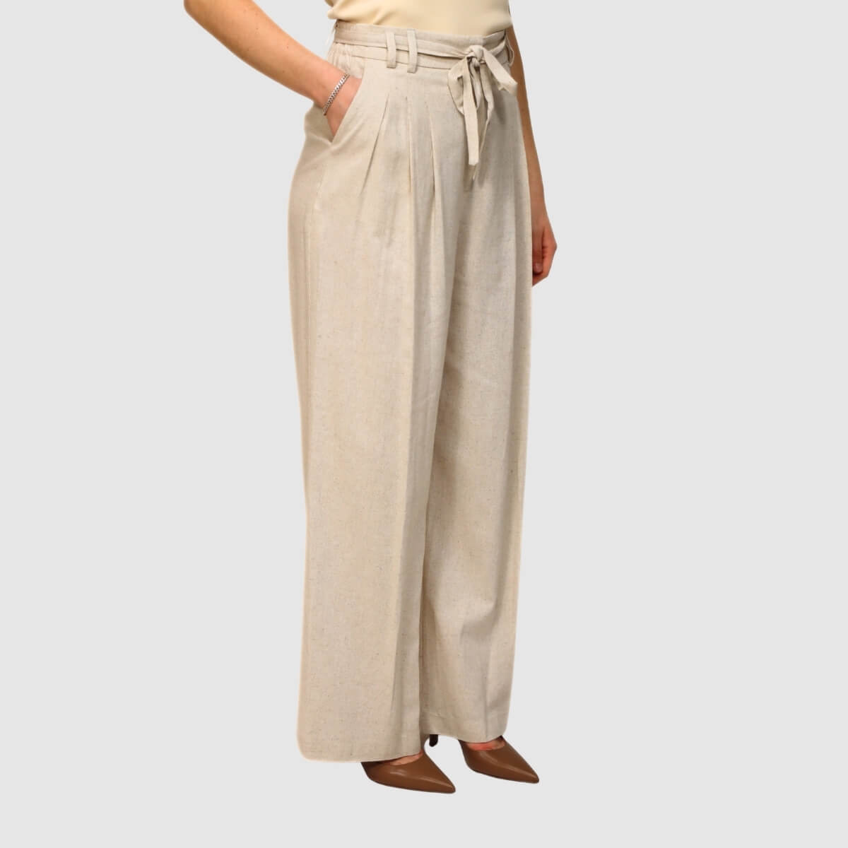 BERNA PANTALONI 263027 NATURAL