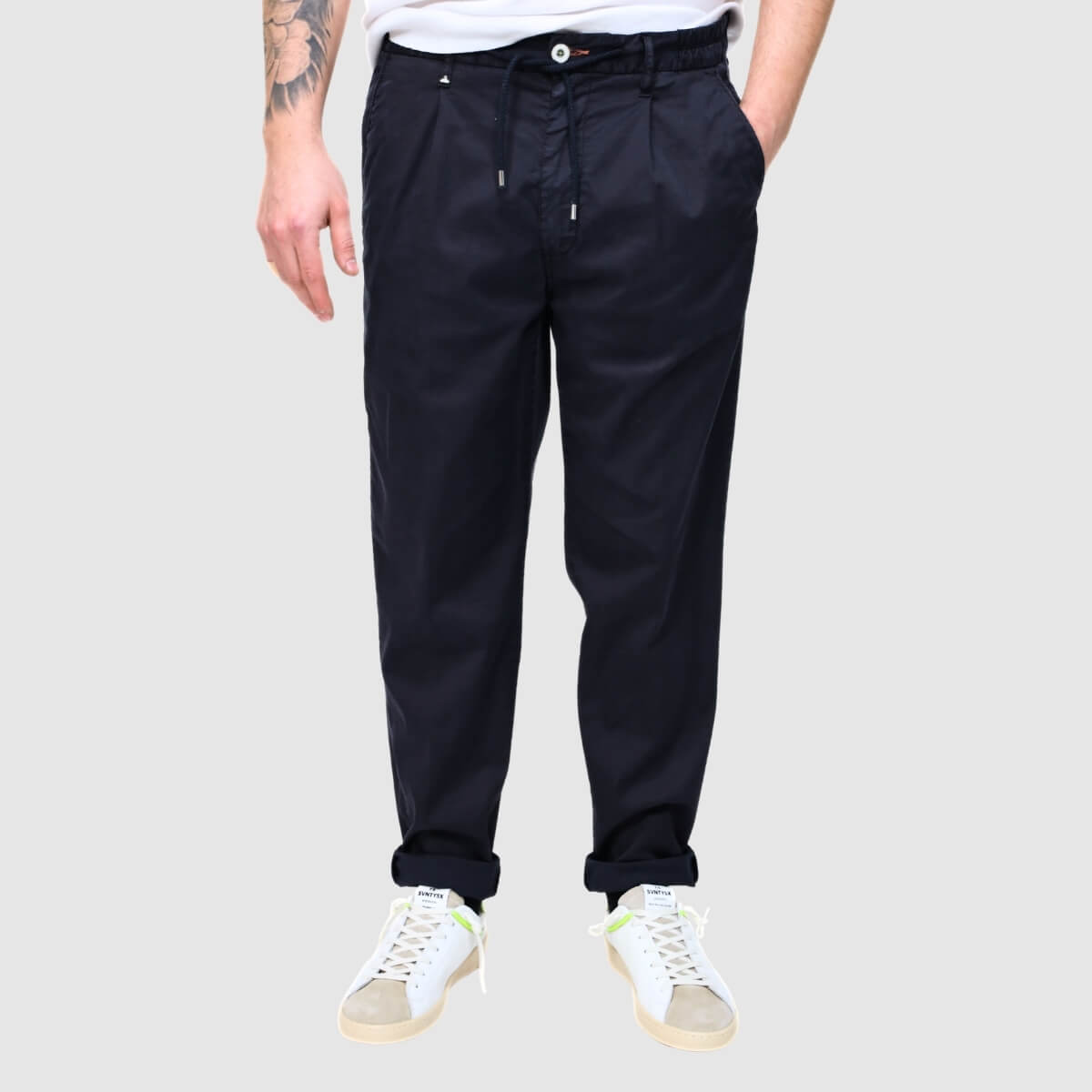 BERNA PANTALONI M2613953 BLU