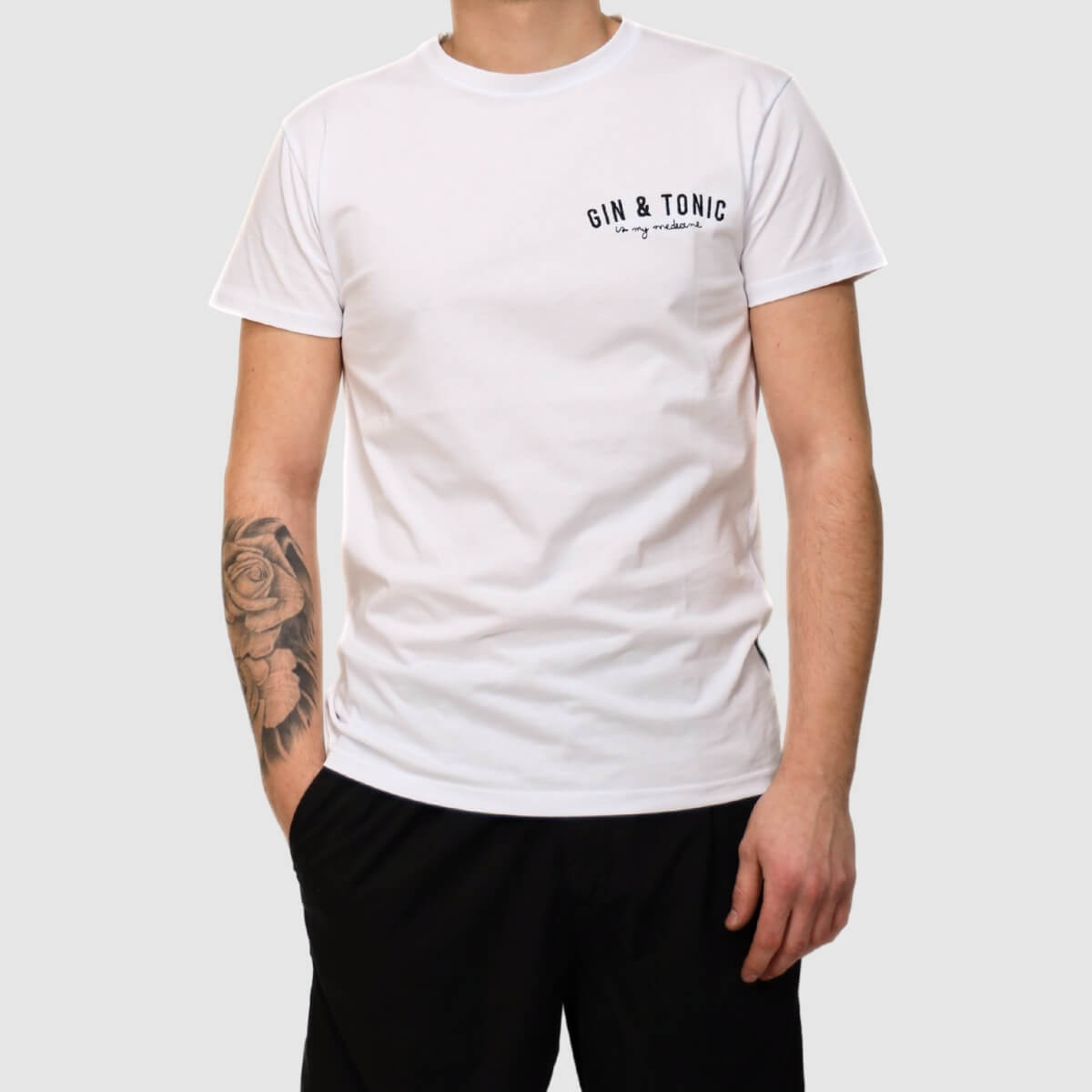 BERNA T-SHIRT GIN TONIC 10752 BIANCA