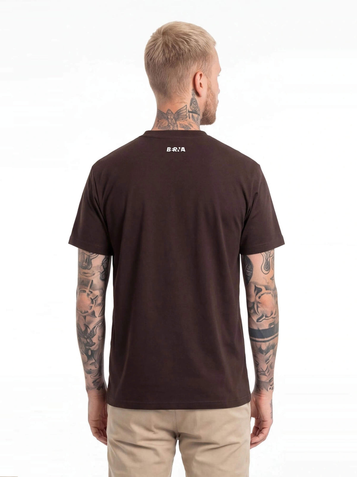 BERNA T-SHIRT 262076 134 MARRONE