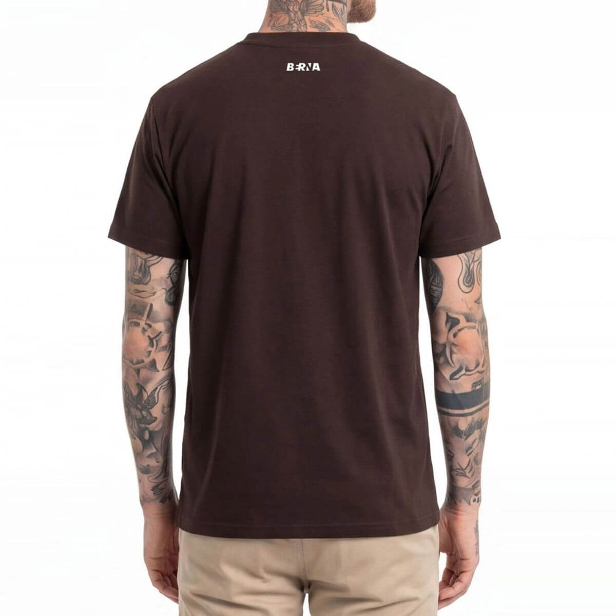 BERNA T-SHIRT 262076 134 MARRONE