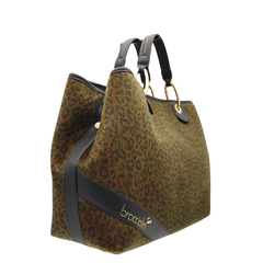 BRACCIALINI BORSA BETH ANIMALIER B18570 MACULATO