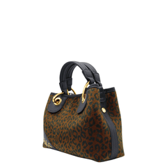 BRACCIALINI BORSA BETH ANIMALIER B18573 MACULATO