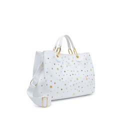 BRACCIALINI BORSA BETH STRASS B18260 BIANCO