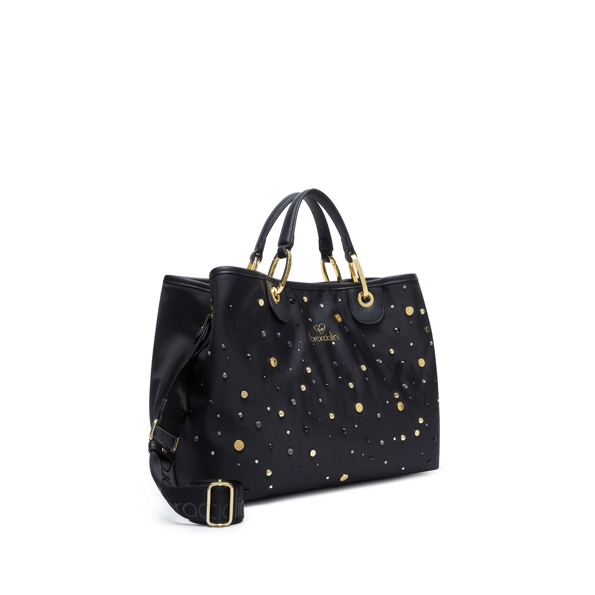 BRACCIALINI BORSA BETH STRASS B18260 NERO