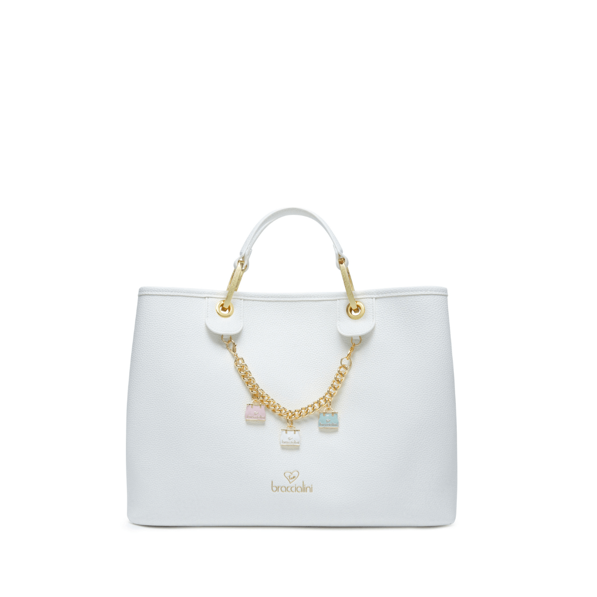 BRACCIALINI BORSA BETH B18190 BIANCO