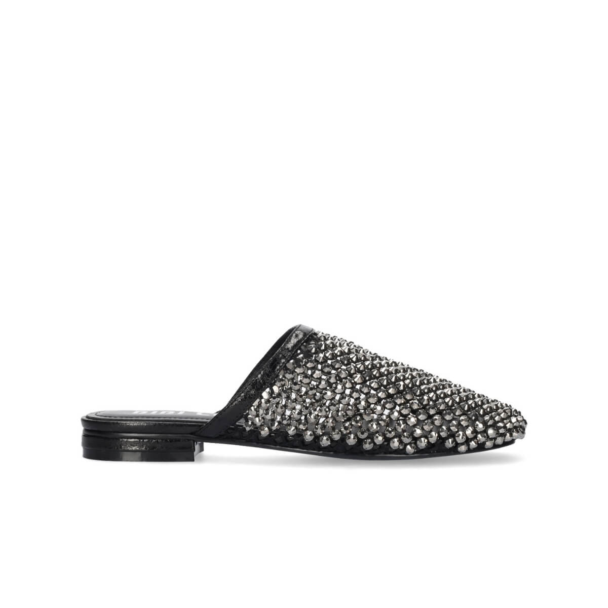 BIBI LOU CIABATTA 953 GLITTER NERO