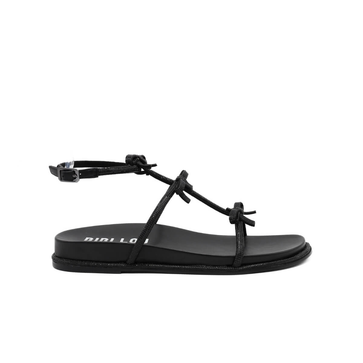 BIBI LOU SANDALO 846 FIOCCHI NERO