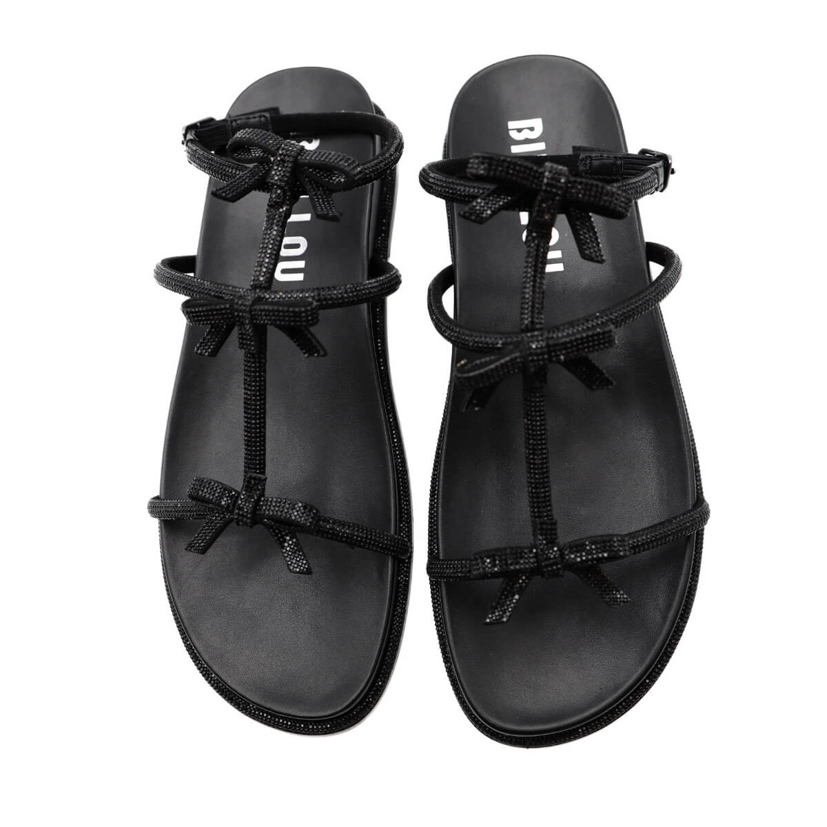 BIBI LOU SANDALO 846 FIOCCHI NERO