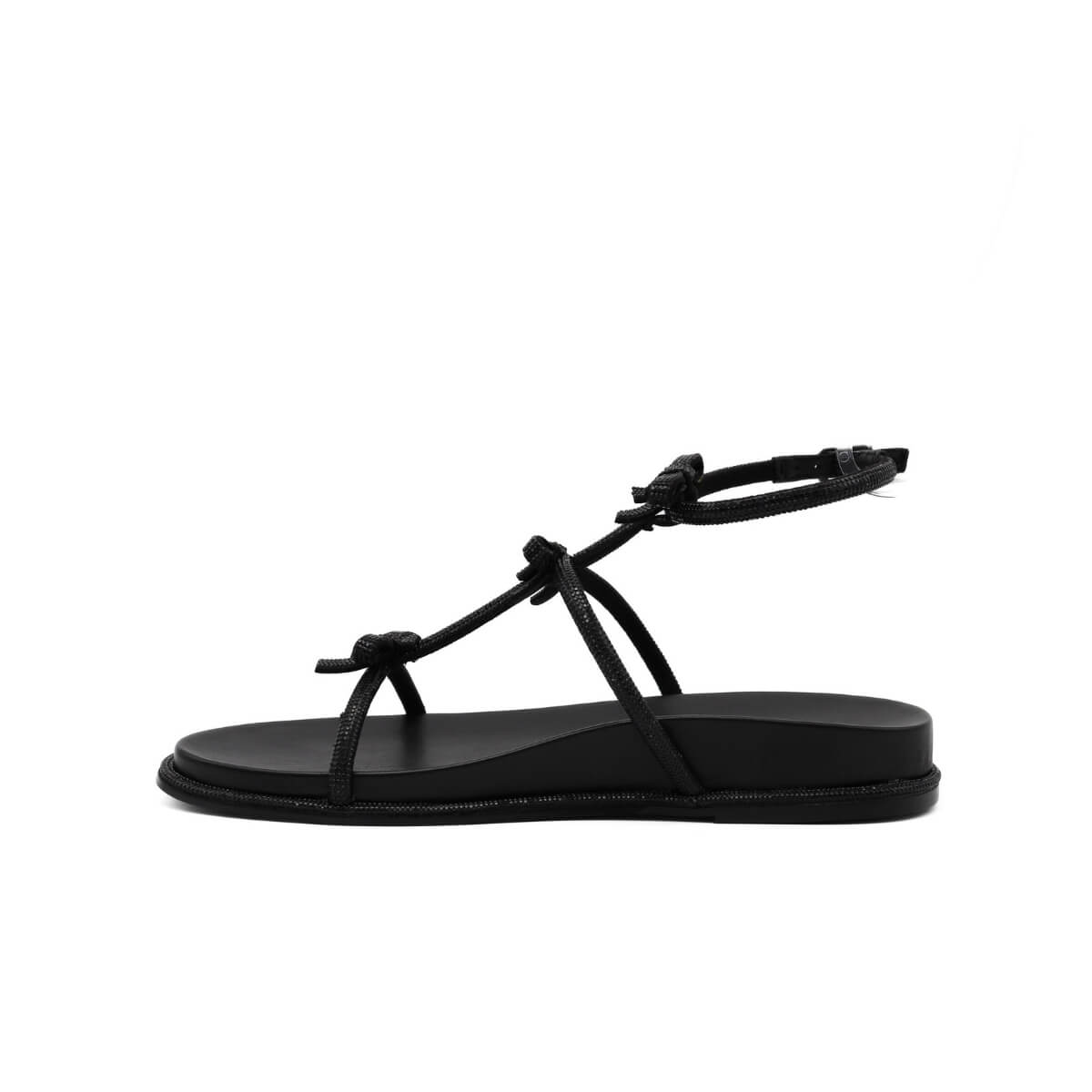 BIBI LOU SANDALO 846 FIOCCHI NERO