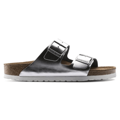 BIRKENSTOCK CIABATTA ARIZONA SOFT 1005961 ARGENTO NARROW FIT