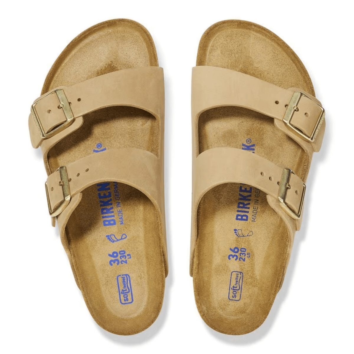 BIRKENSTOCK CIABATTA ARIZONA SOFT 1019016 SANDCASTLE NARROW FIT