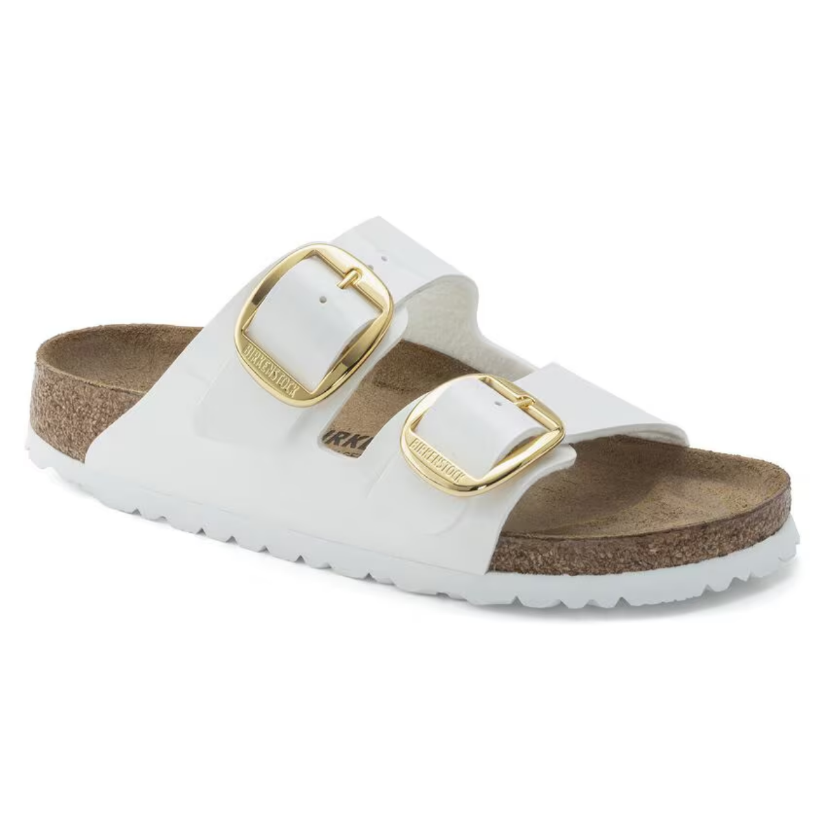 BIRKENSTOCK CIABATTA ARIZONA BIG BUCKLE 1019818 BIANCO NARROW FIT