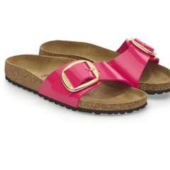 BIRKENSTOCK CIABATTA MADRID BIG BUCKLE 1027854 FUXIA NARROW FIT