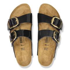 BIRKENSTOCK CIABATTA ARIZONA BIG BUCKLE 1027918 NERO NARROW FIT