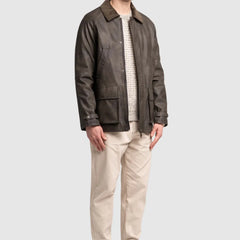 BLOCK-ELEVEN GIUBBOTTO 05BL215030 MARRONE