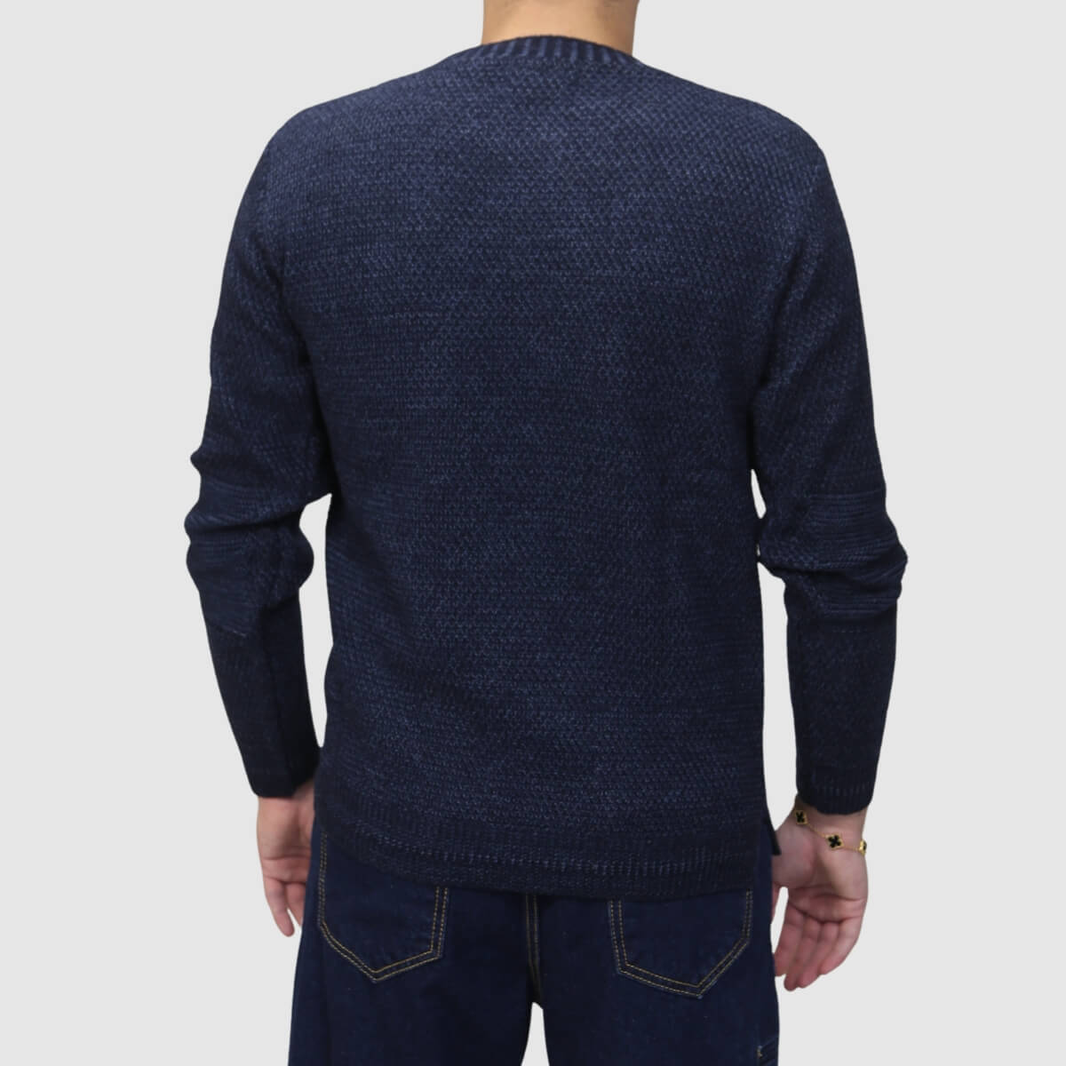 BLOCK-ELEVEN MAGLIONE 13SCANDIANO455 BLU