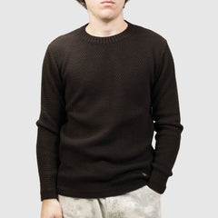 BLOCK-ELEVEN MAGLIONE 13SCANDIANO458 MARRONE