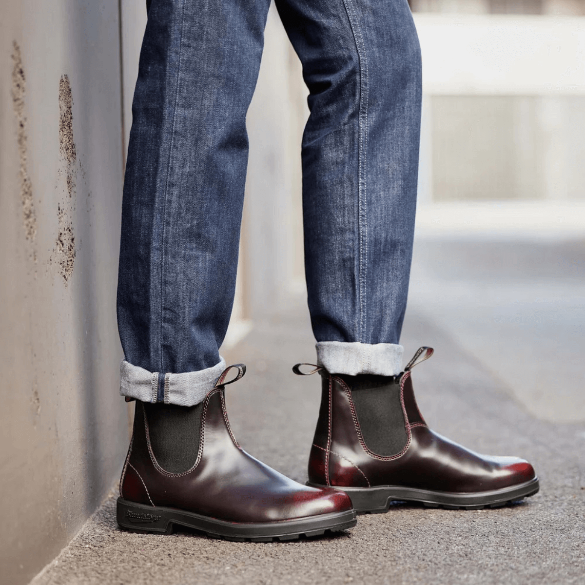 BLUNDSTONE BEATLES UOMO 2412 BORDEAUX